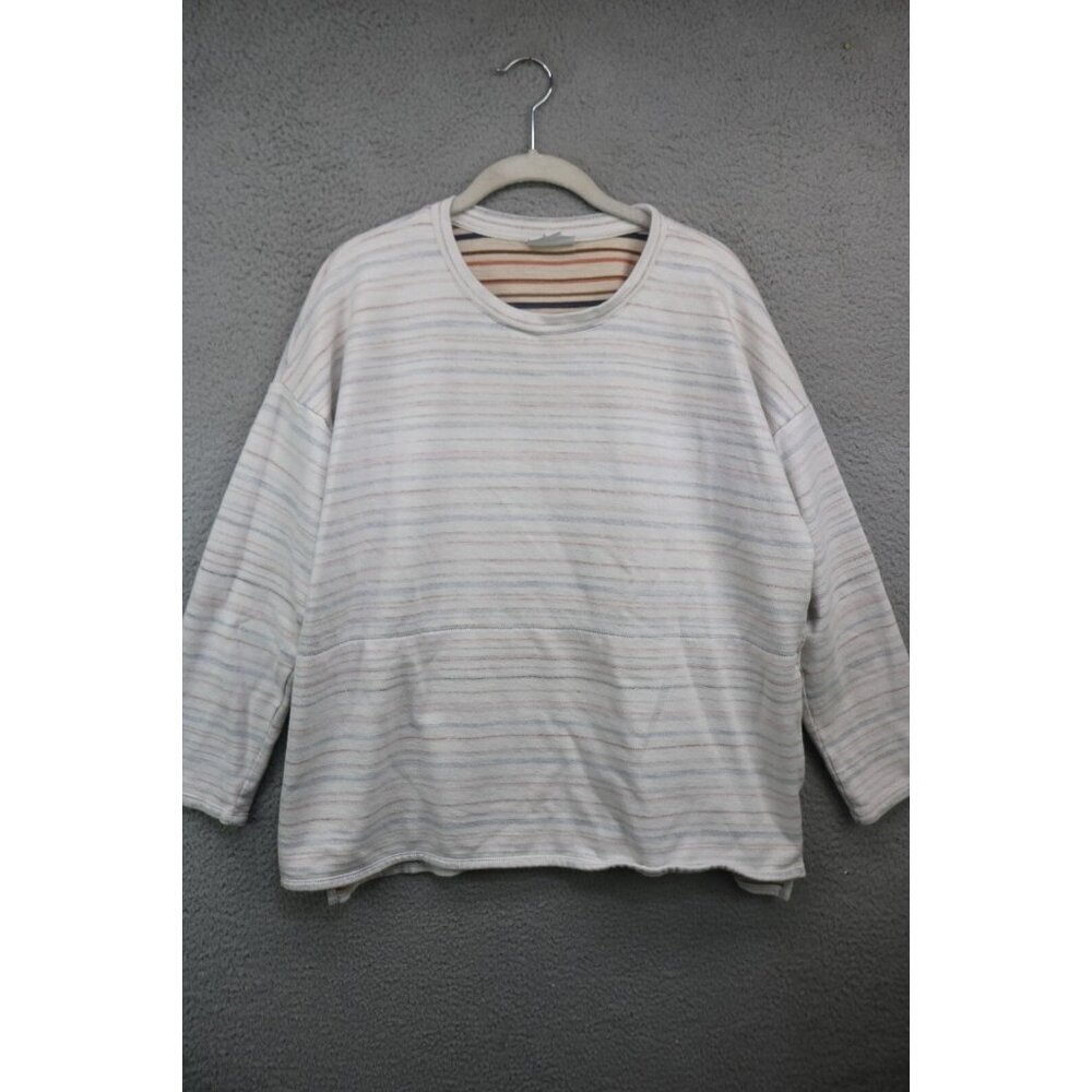 Pure Jill Long Sleeve Sweatshirt-Size Medium